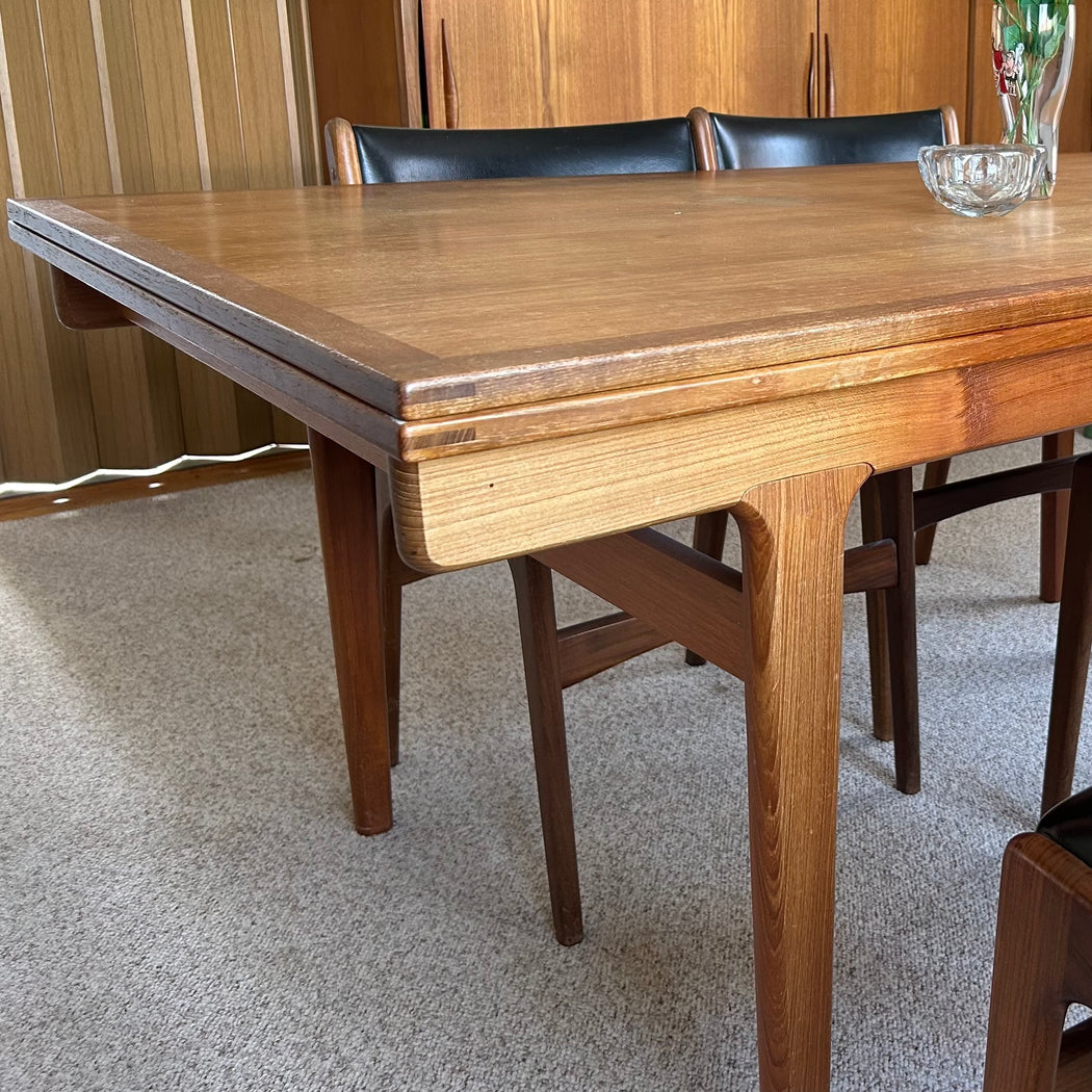 Henry Kjærnulf Teak Extension Dining Table