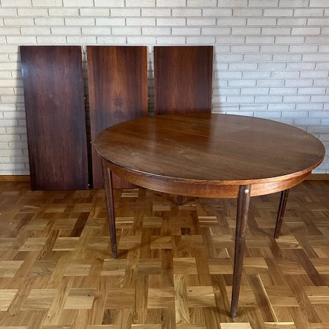 Danish Rosewood Dining Table
