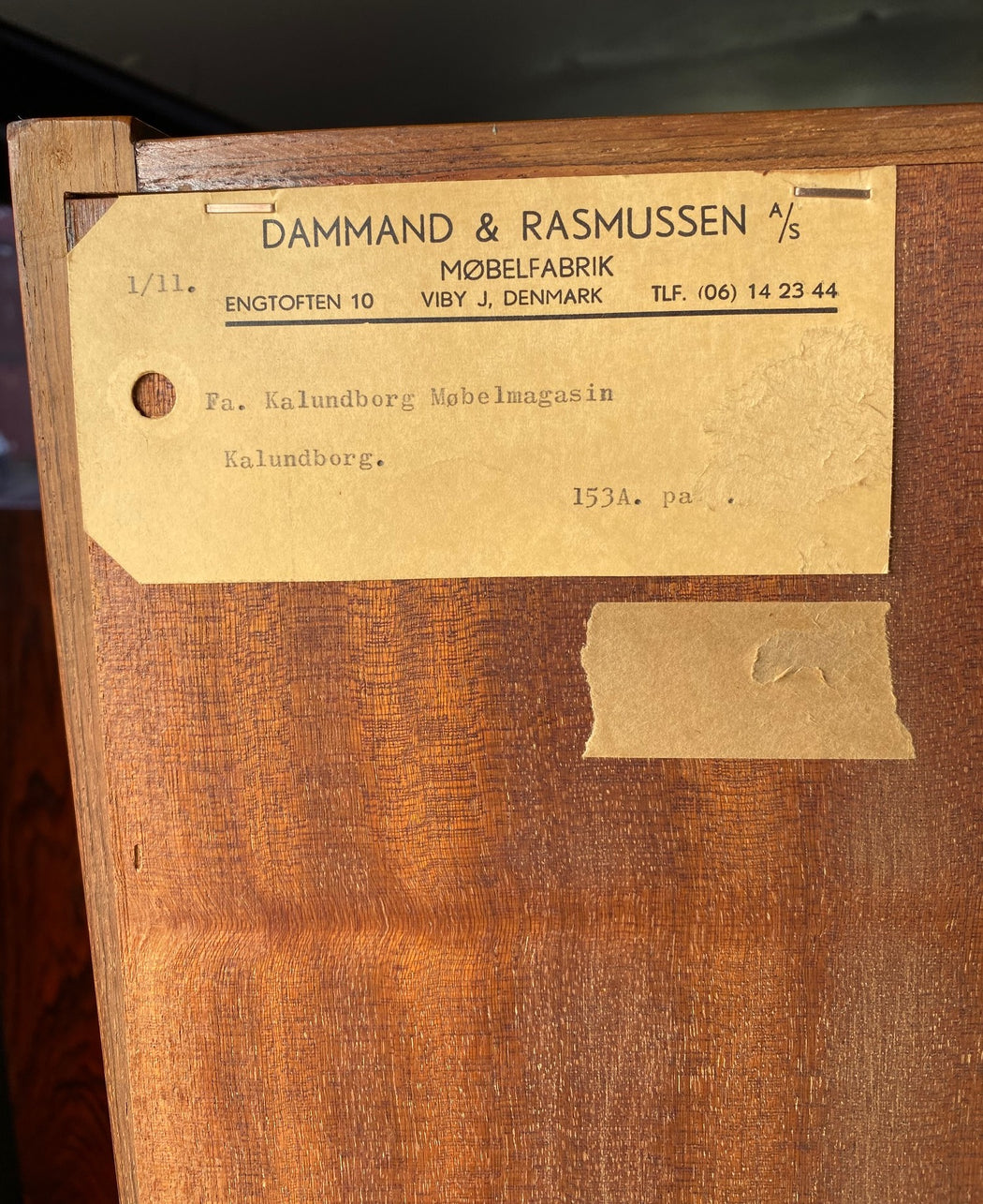 Dammand & Rasmussen Rosewood Bookcase