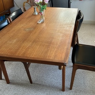 Henry Kjærnulf Teak Extension Dining Table