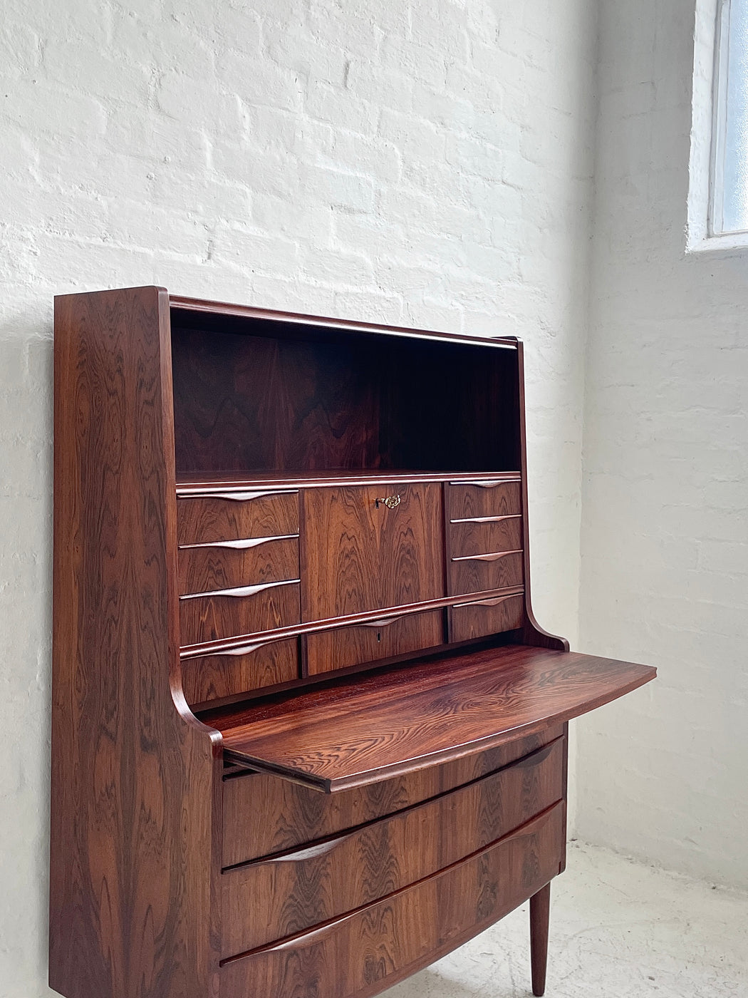 Erling Tortvits Rosewood Secretaire Bureau