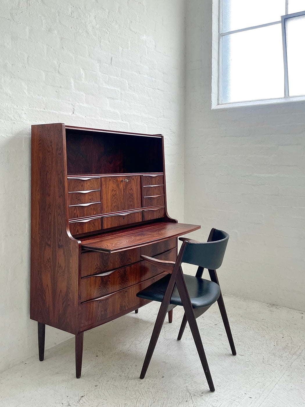 Erling Tortvits Rosewood Secretaire Bureau