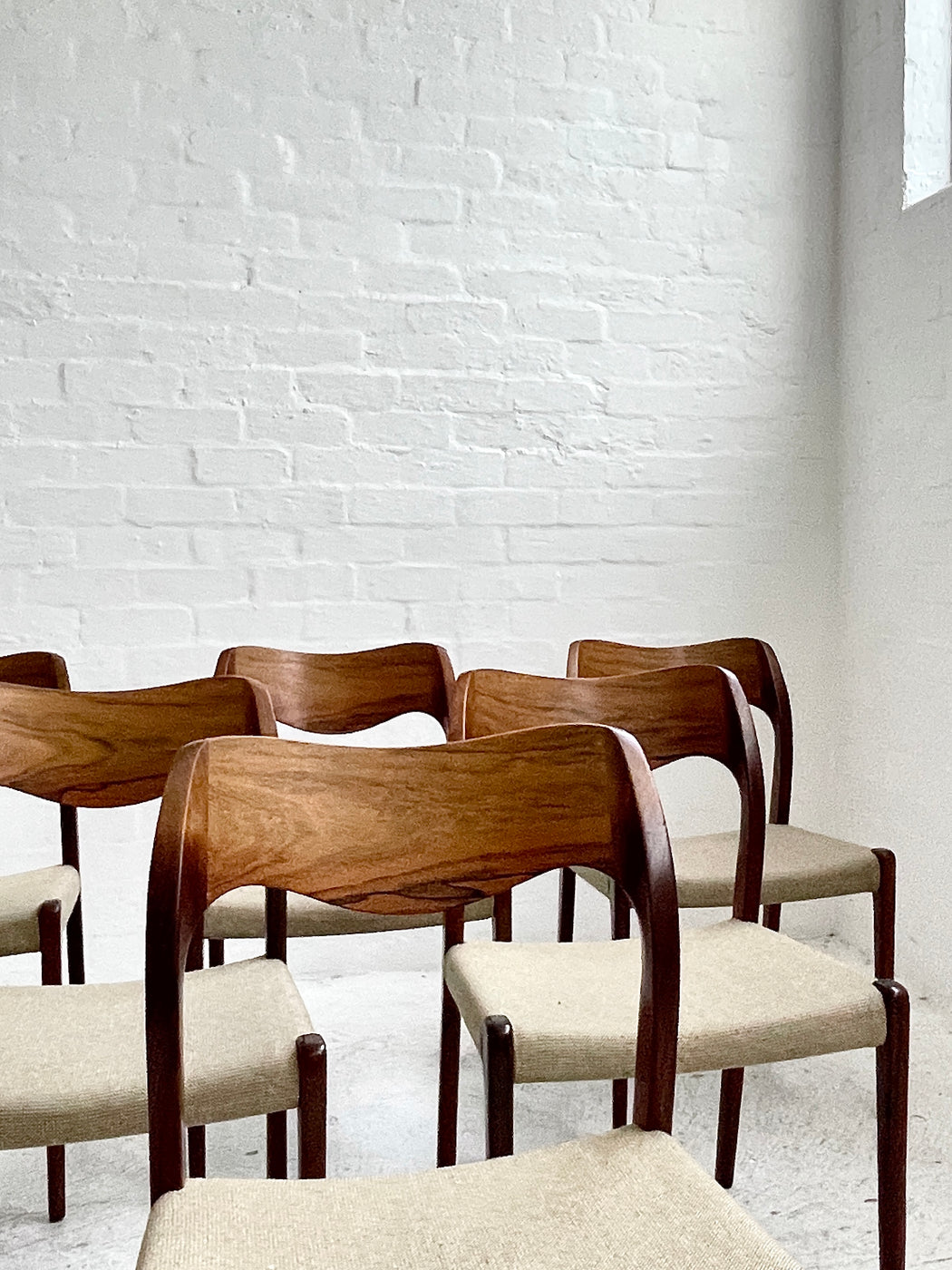 Niels O. Møller 'Model 71' Chairs