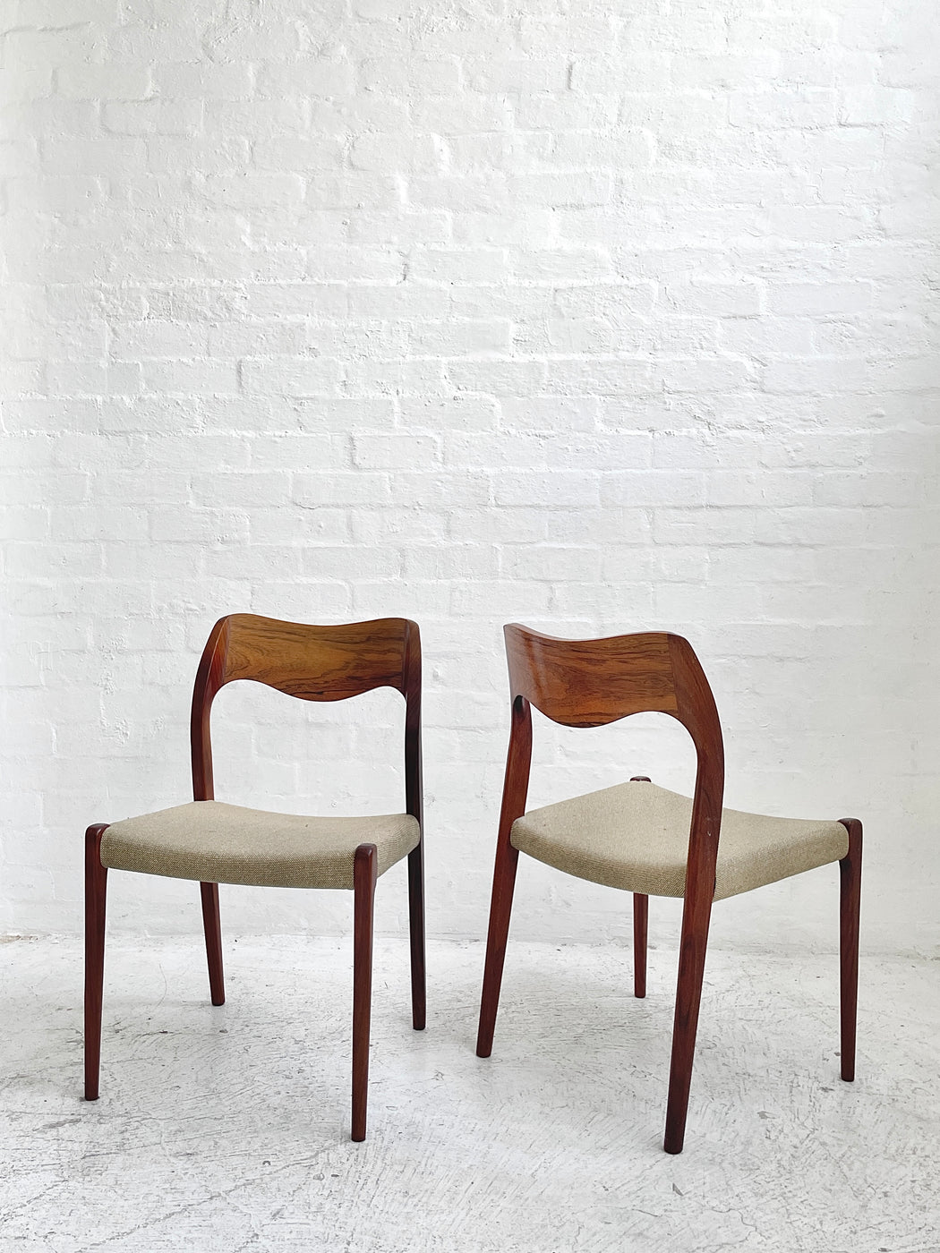 Niels O. Møller 'Model 71' Chairs