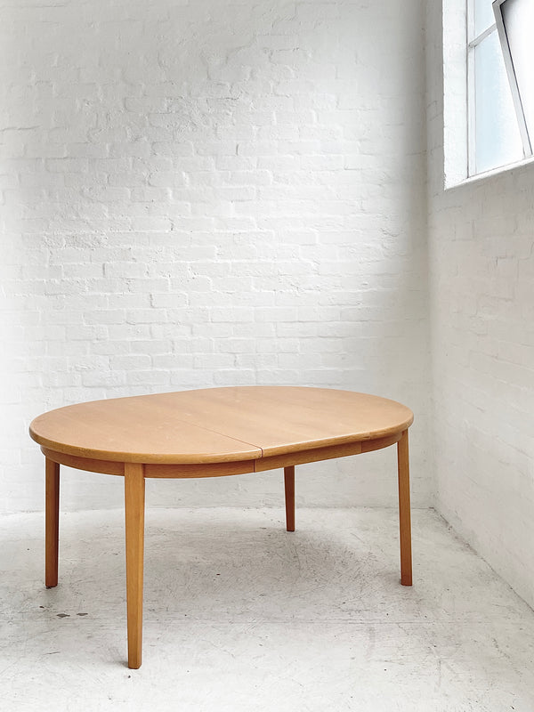 Danish Oak Extension Dining Table