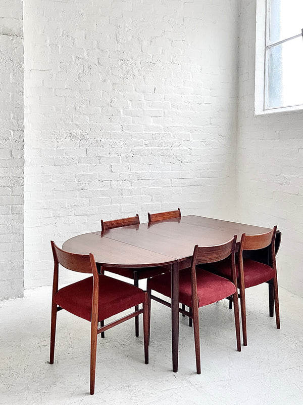 Bernhard Pedersen & Son Rosewood Drop-leaf Table