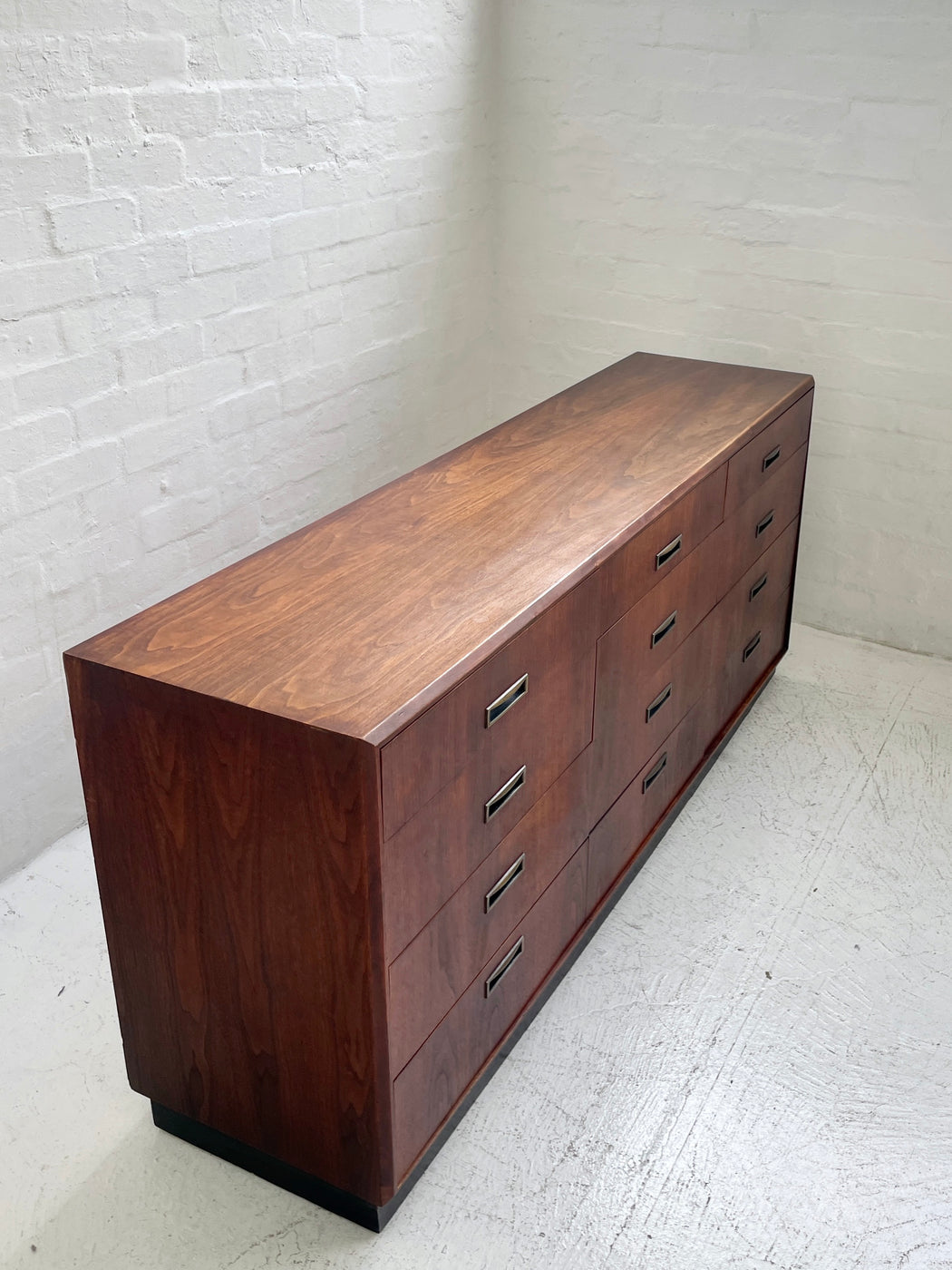 Founders Furniture Walnut Bank of Drawers