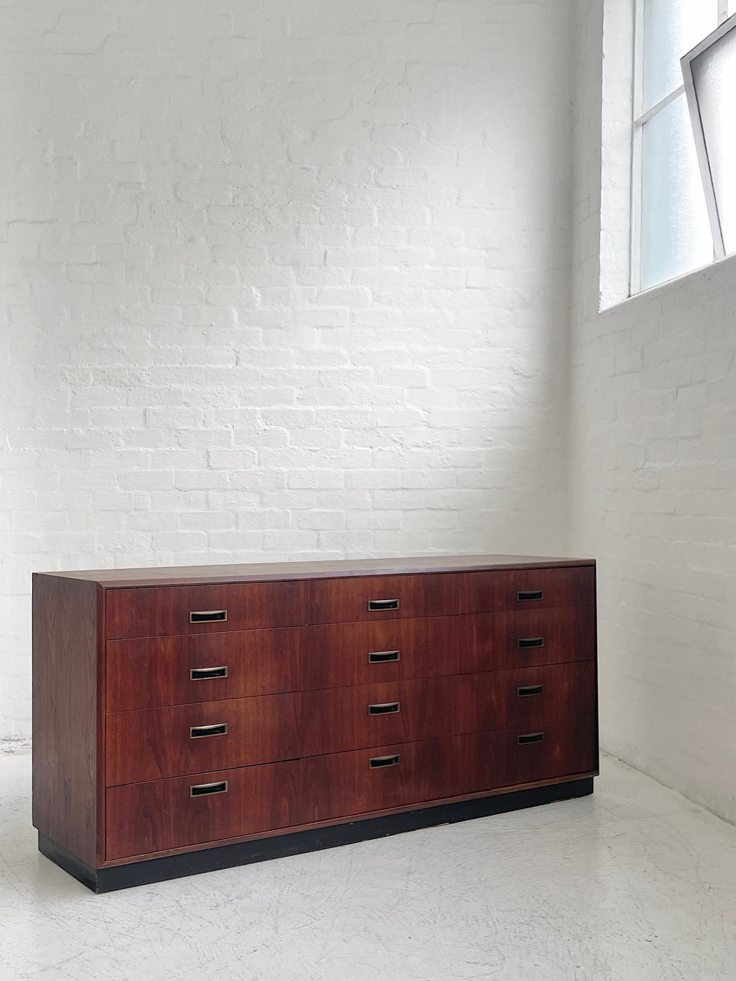 Founders Furniture Walnut Bank of Drawers