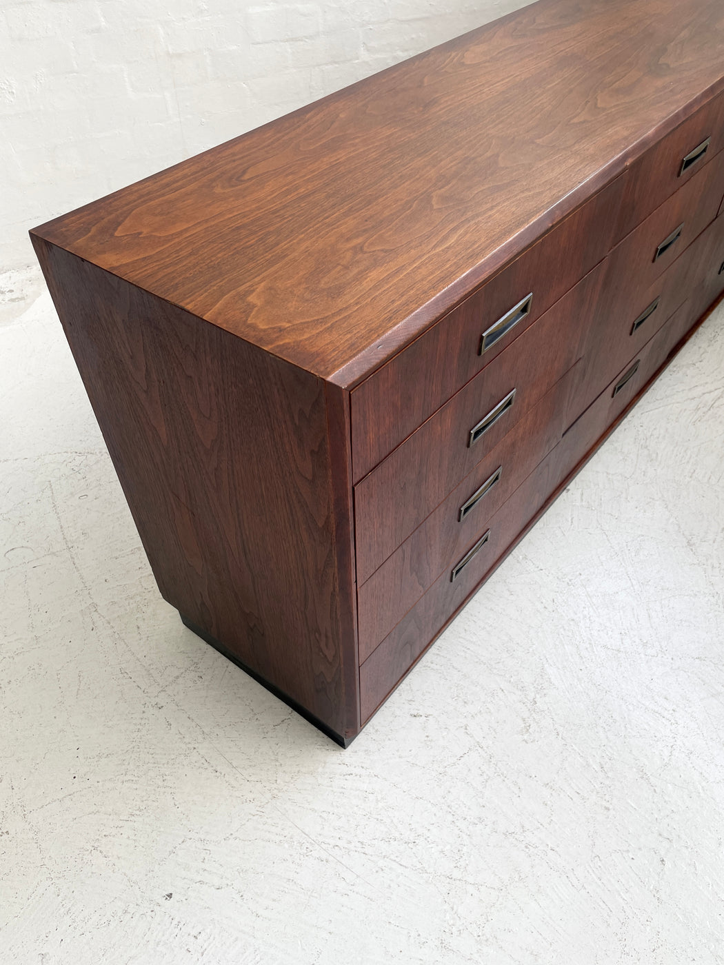 Founders Furniture Walnut Bank of Drawers
