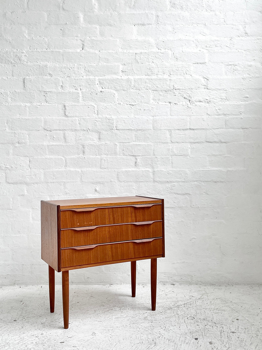 Small Danish Teak Chest of Drawers
