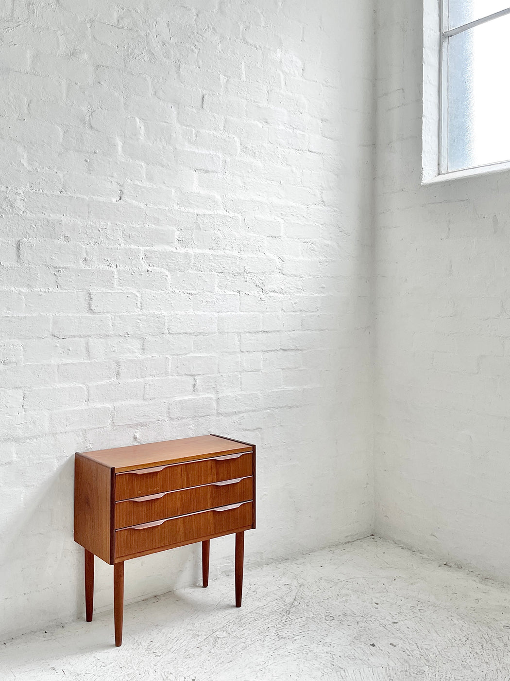 Small Danish Teak Chest of Drawers