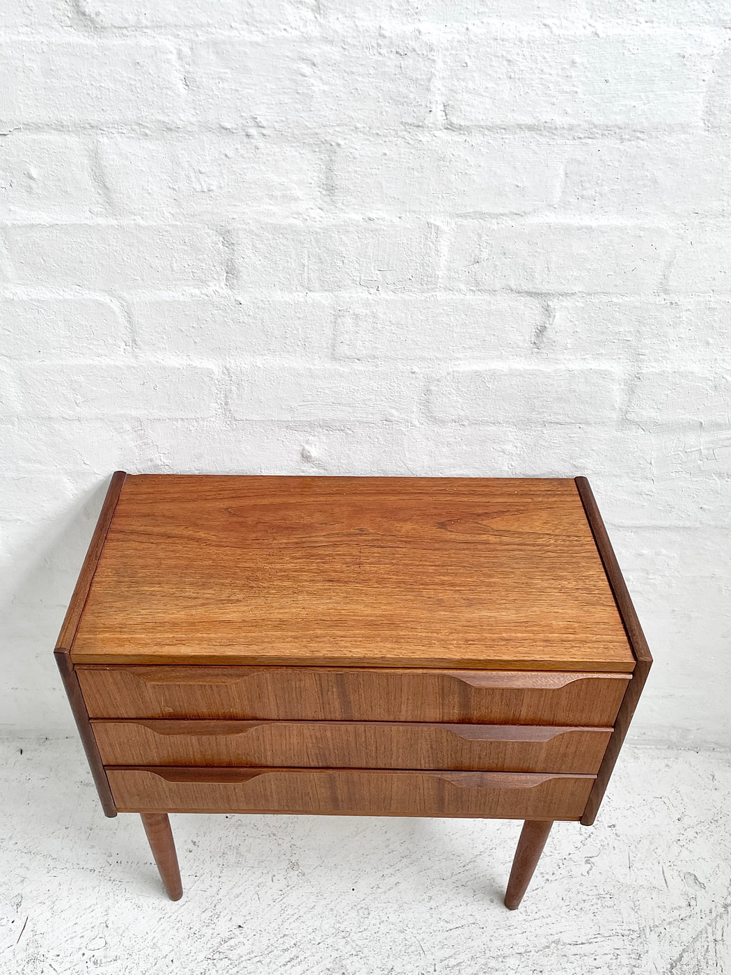 Small Danish Teak Chest of Drawers