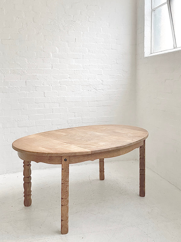 Henning Kjærnulf Oak Dining Table