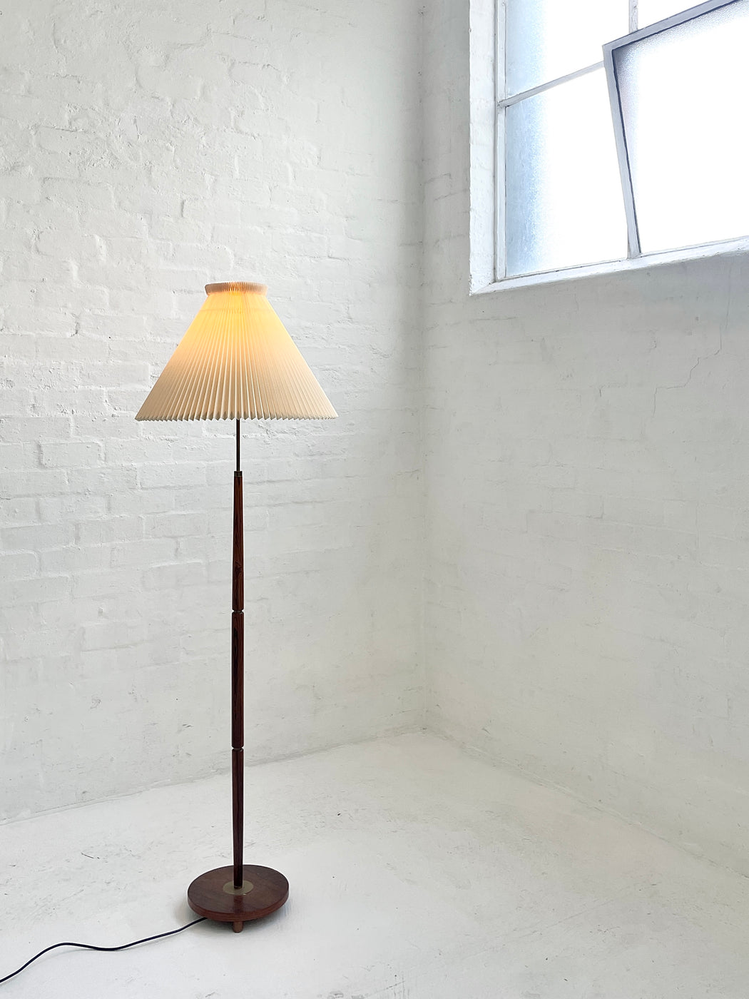 Danish Rosewood Standing Lamp