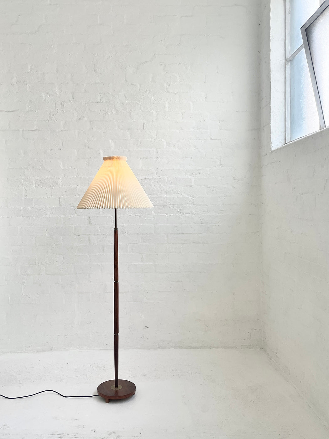 Danish Rosewood Standing Lamp