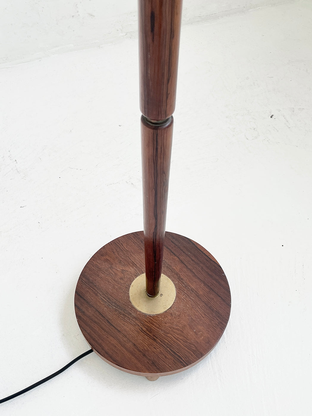 Danish Rosewood Standing Lamp