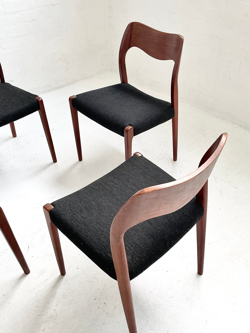 Niels O. Møller 'Model 71' Chairs