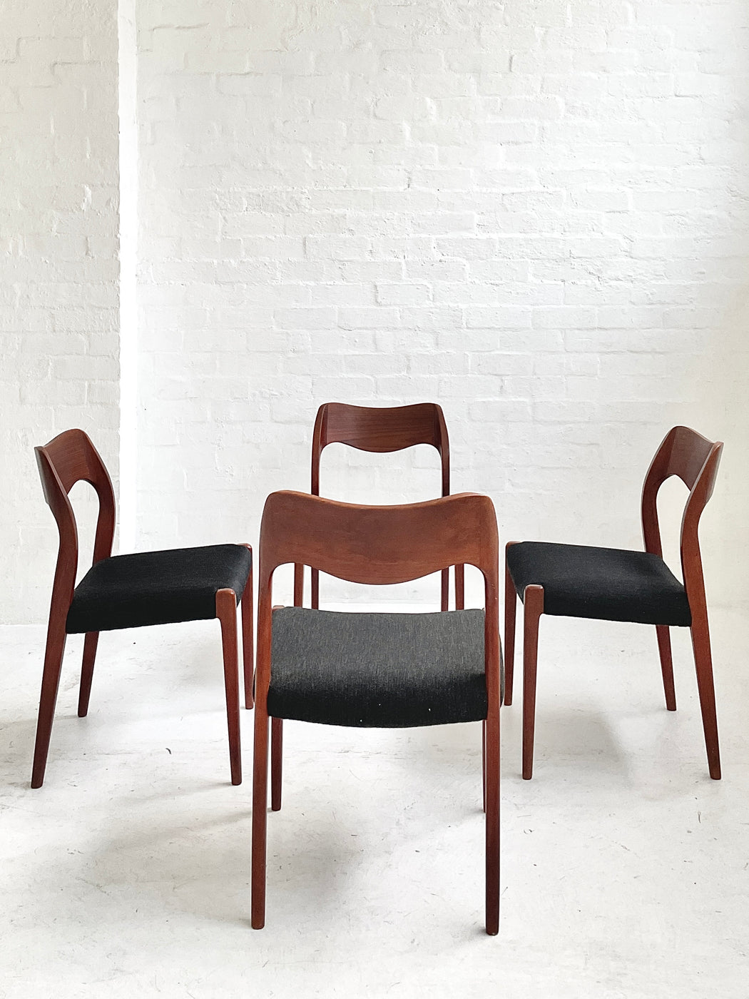 Niels O. Møller 'Model 71' Chairs