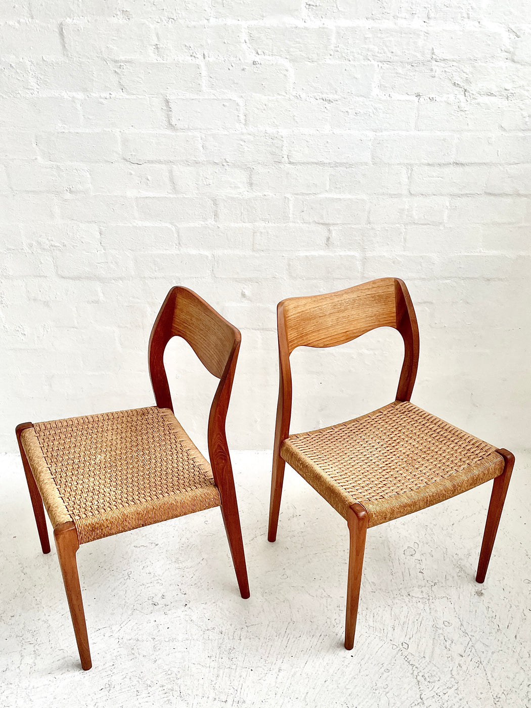 Niels O. Møller 'Model 71' Chairs