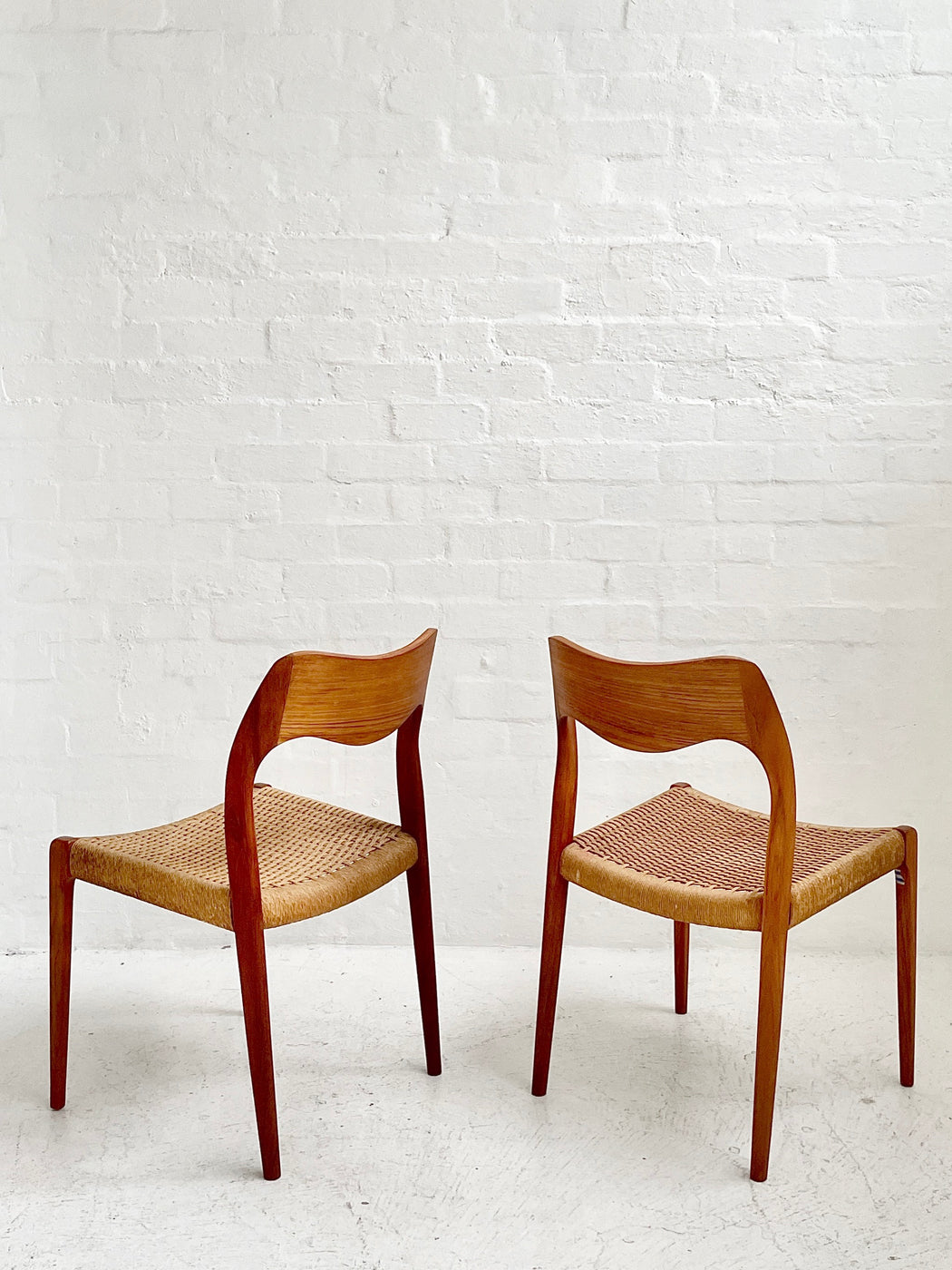 Niels O. Møller 'Model 71' Chairs
