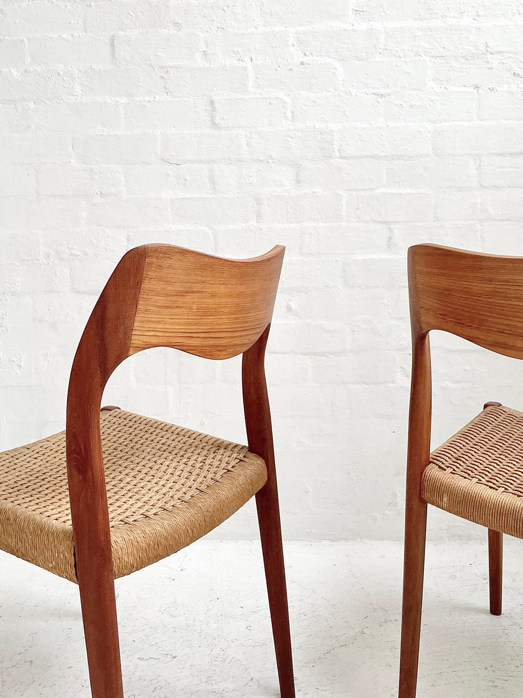 Niels O. Møller 'Model 71' Chairs