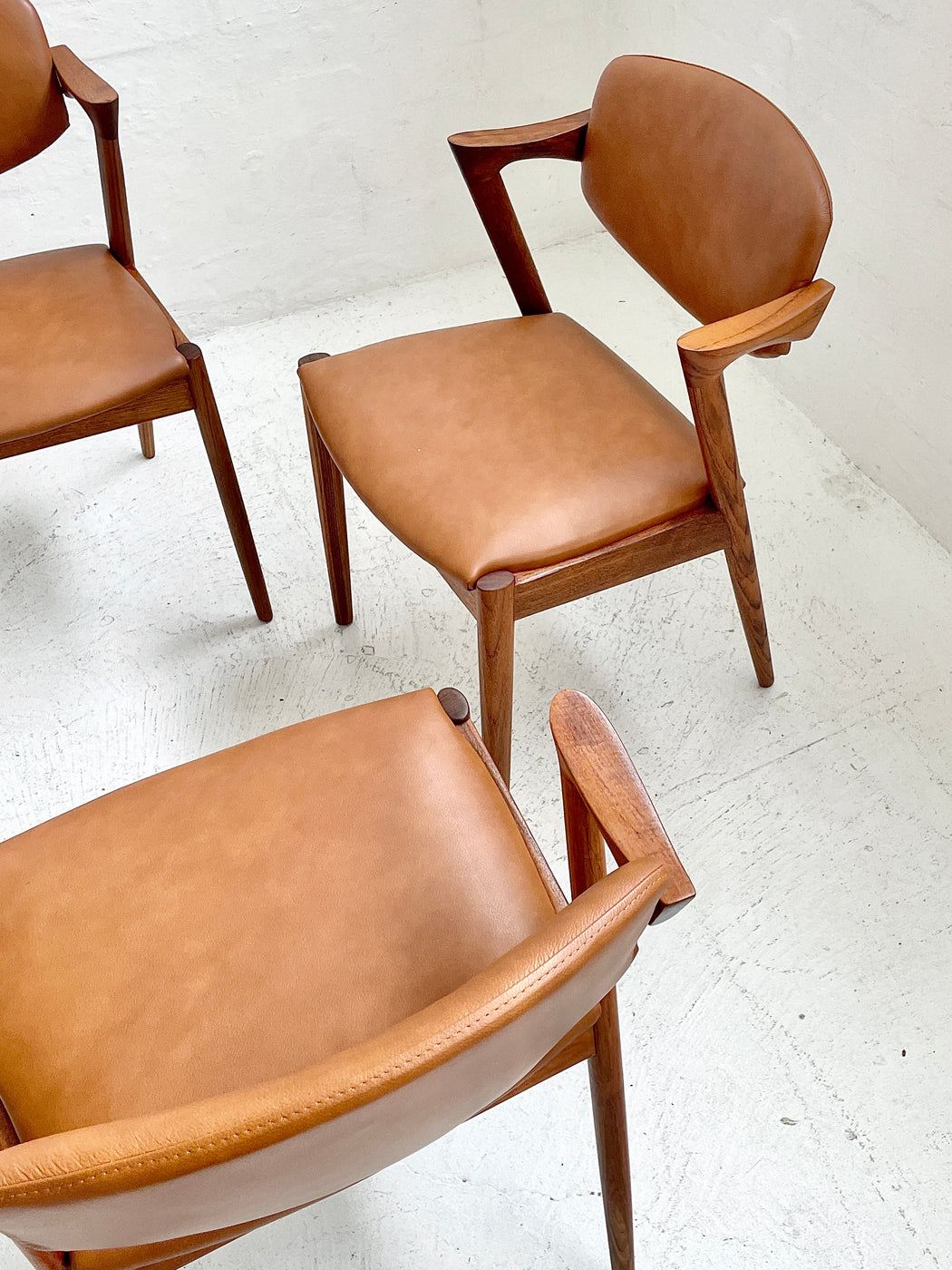 Set of four Kai Kristiansen 'Model #42' Chairs