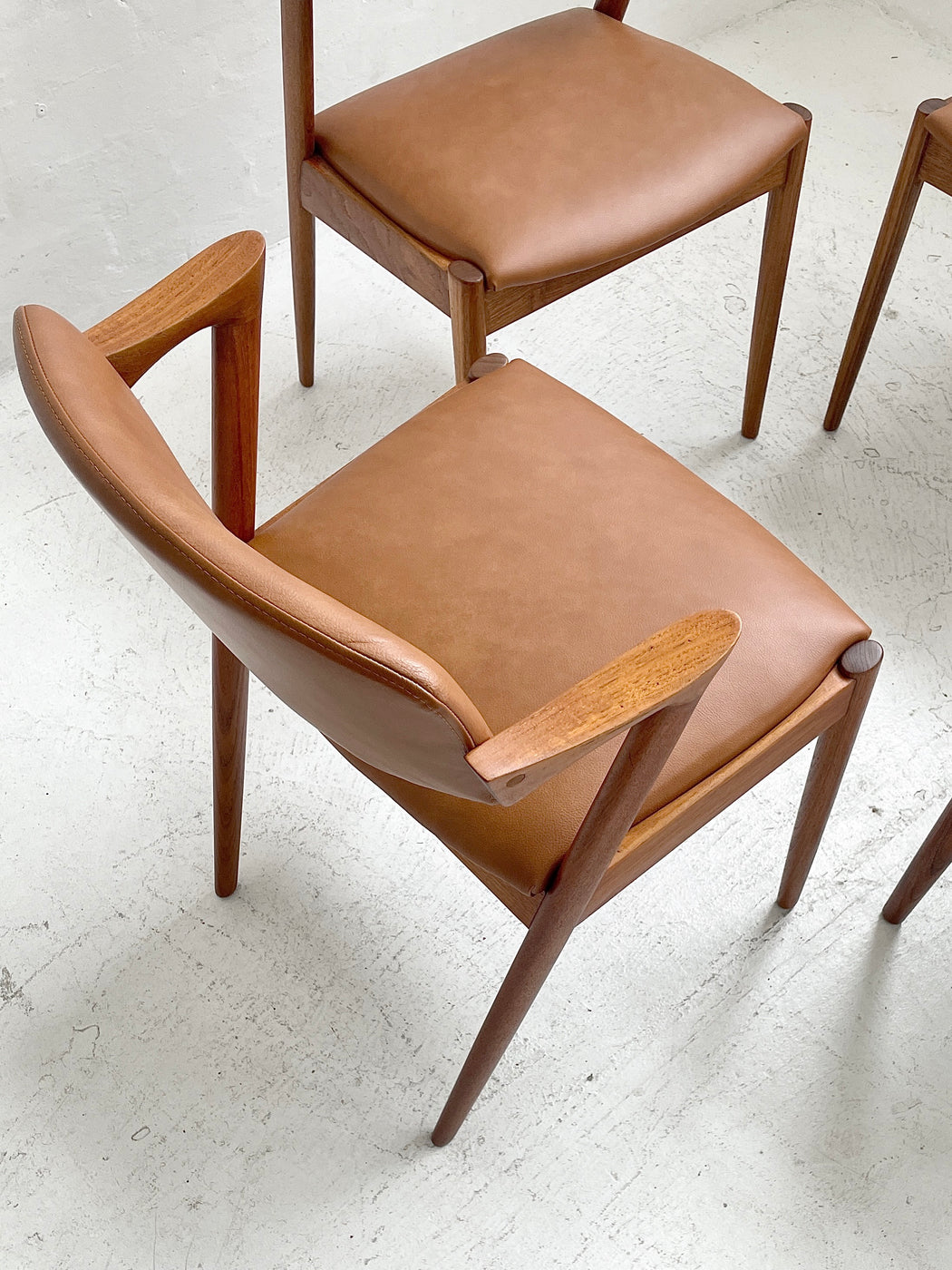 Set of four Kai Kristiansen 'Model #42' Chairs
