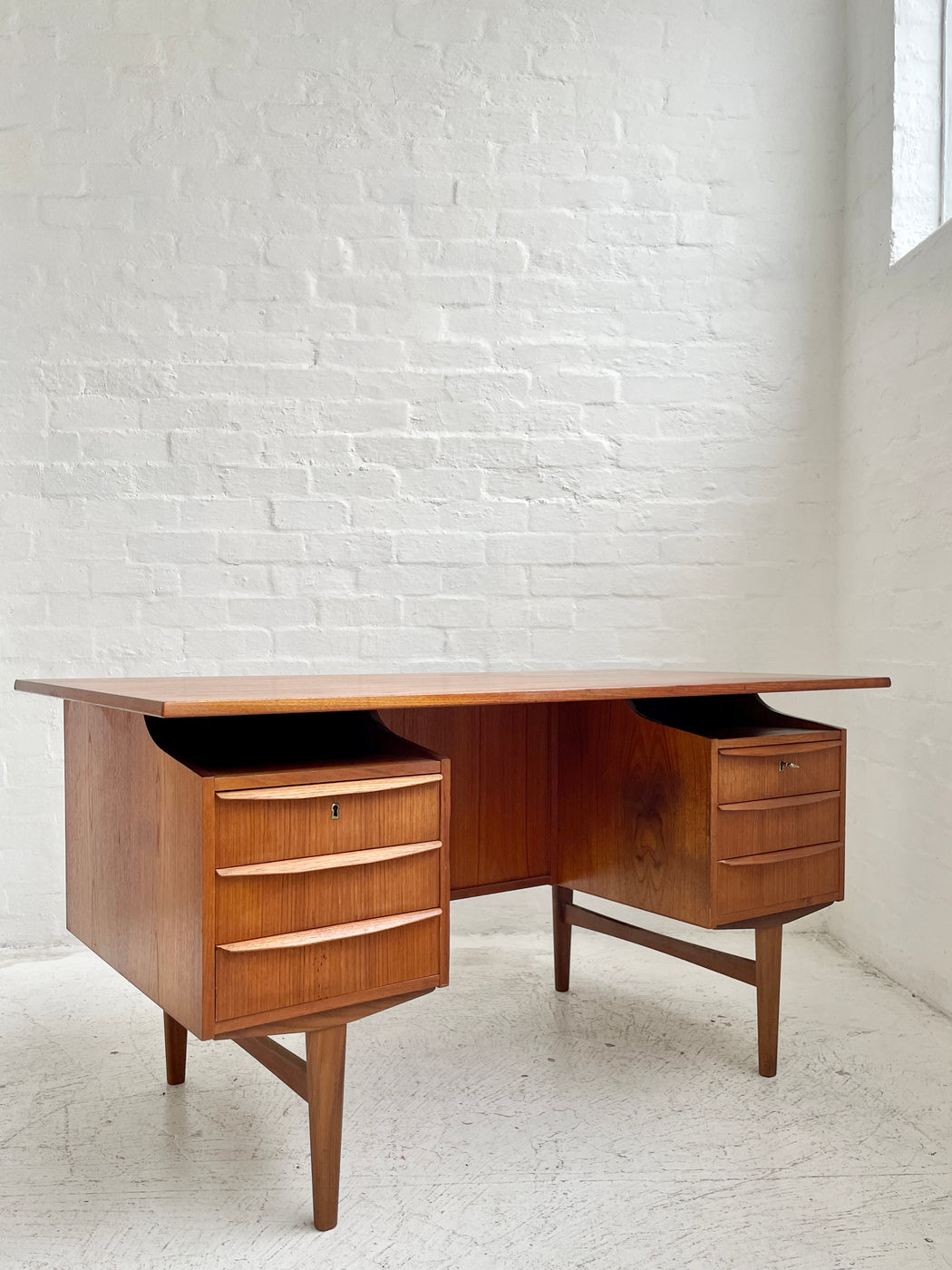 Danish Teak Desk look