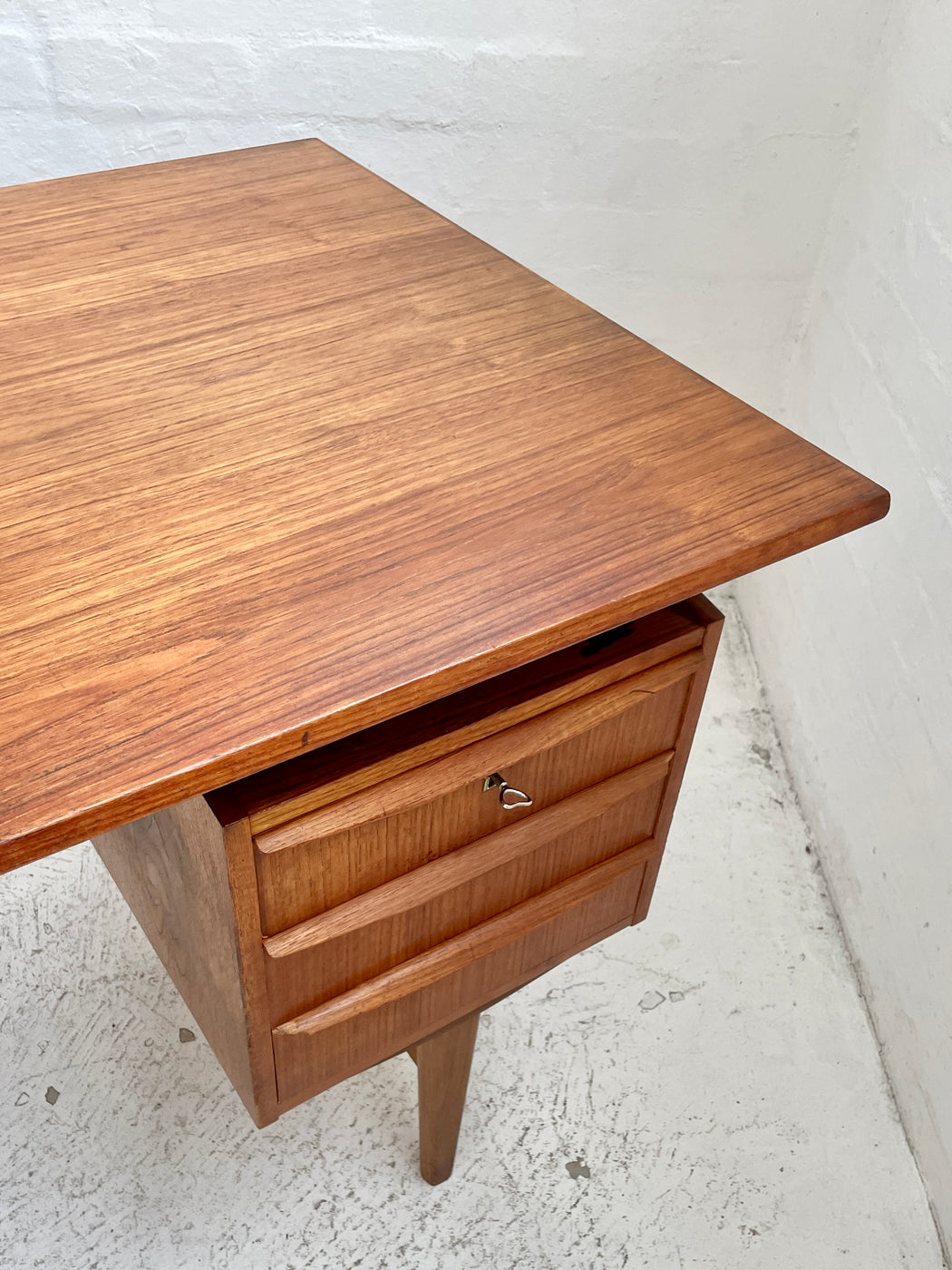 Danish Teak Desk look