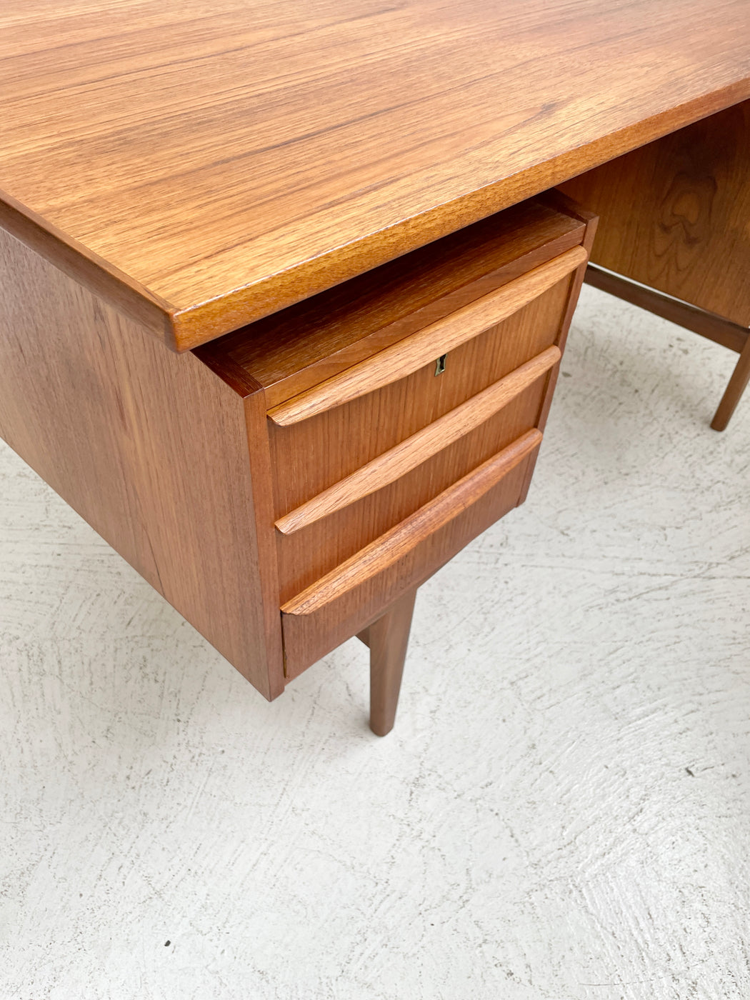 Danish Teak Desk look