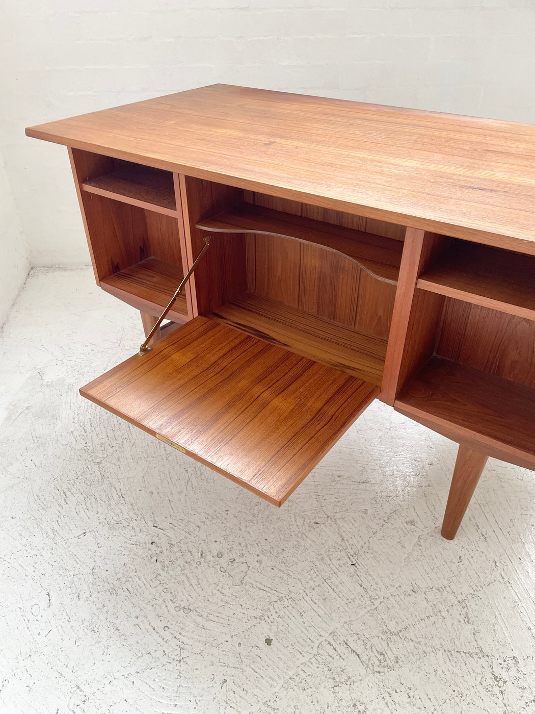 Danish Teak Desk look