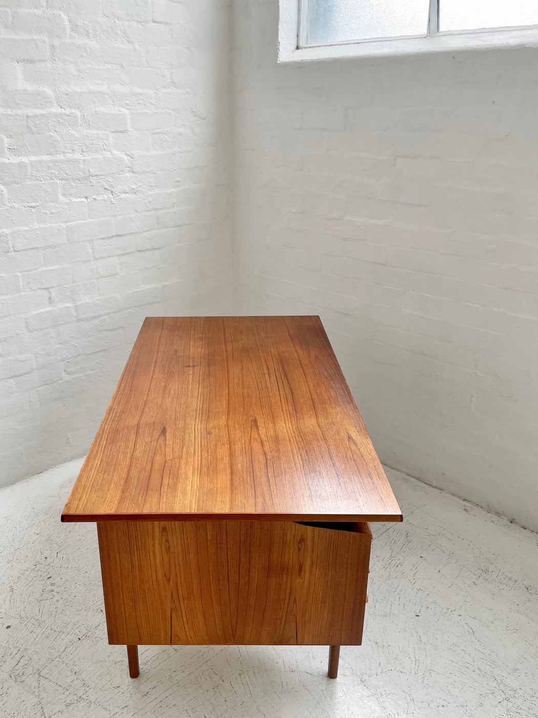 Danish Teak Desk look