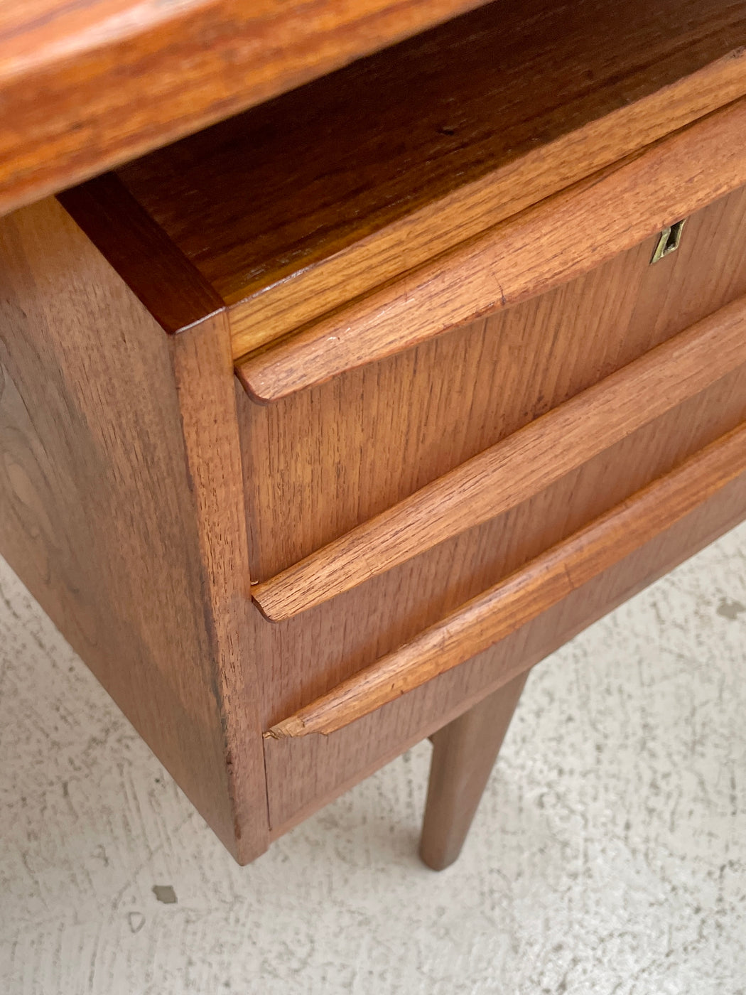 Danish Teak Desk look