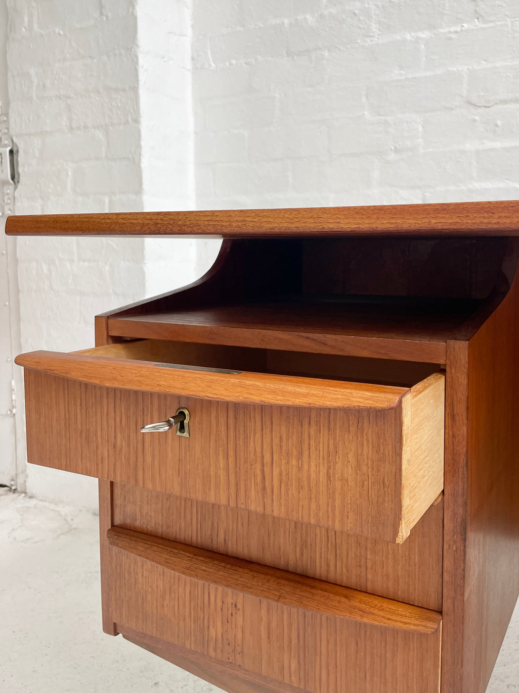 Danish Teak Desk look