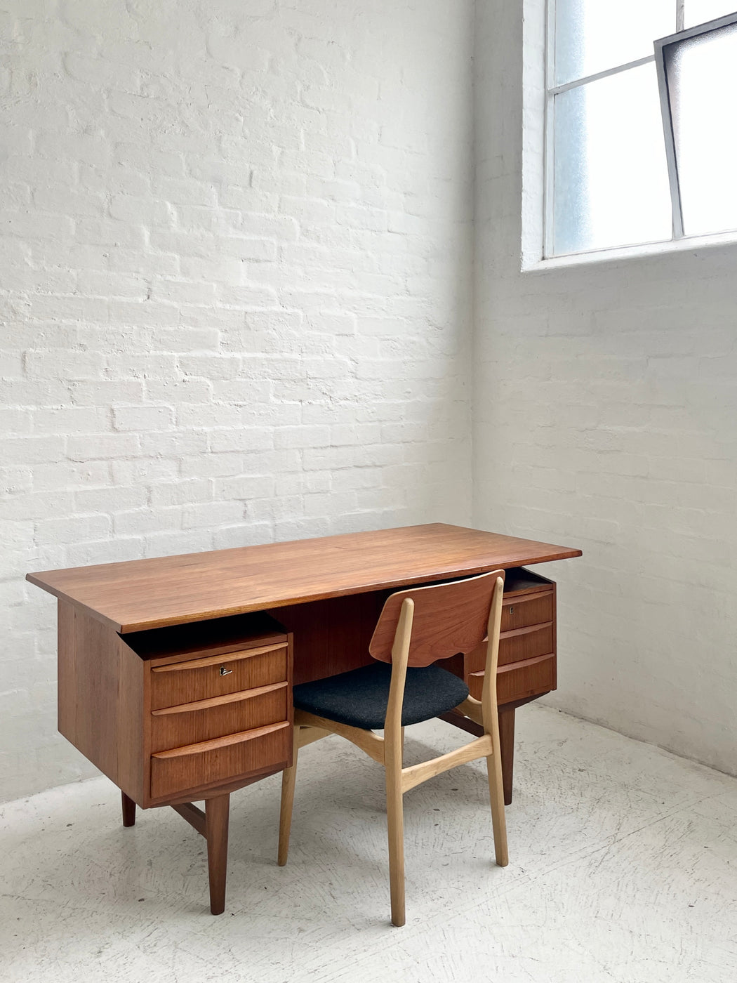 Danish Teak Desk look