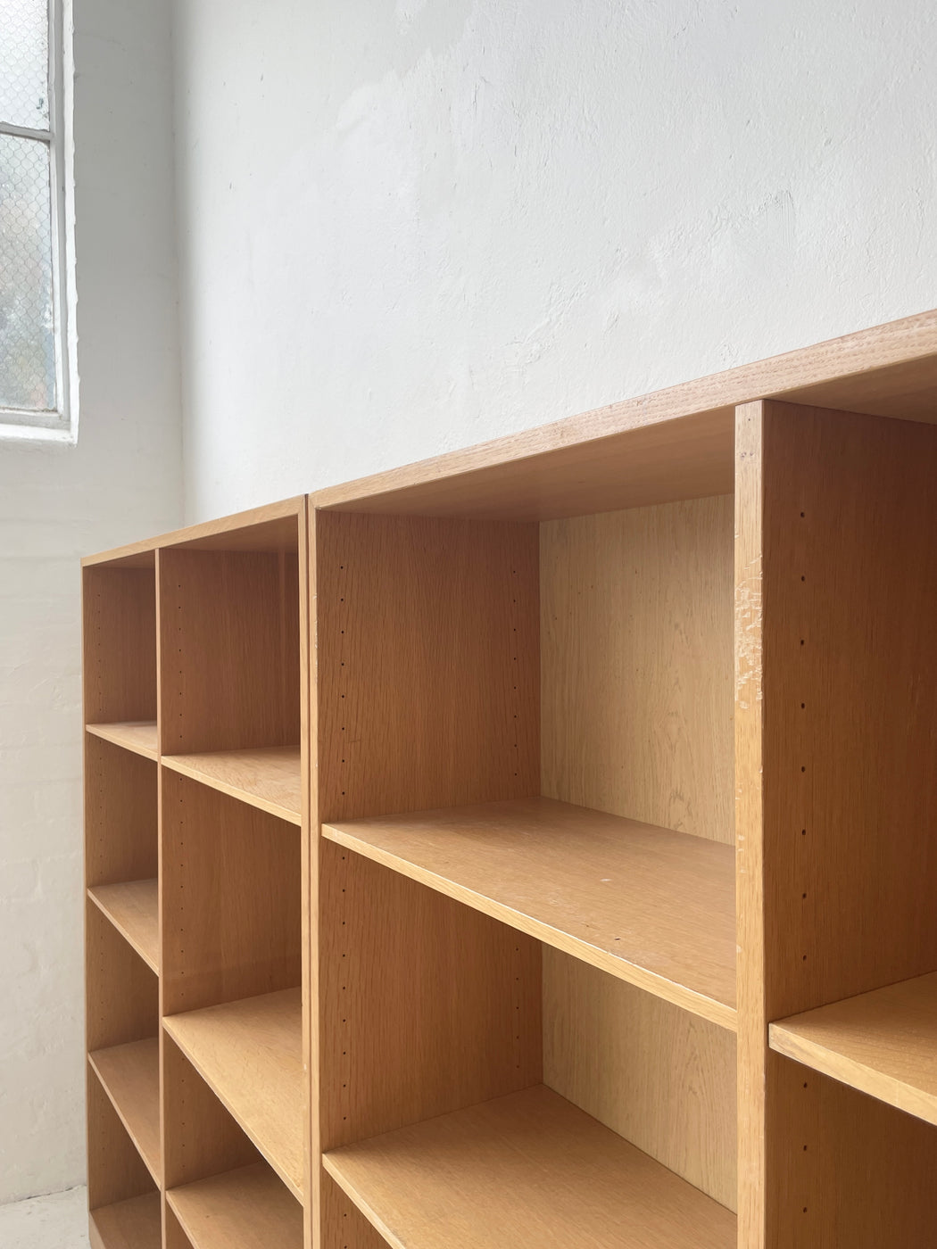 Pair of Danish Oak Bookshelves