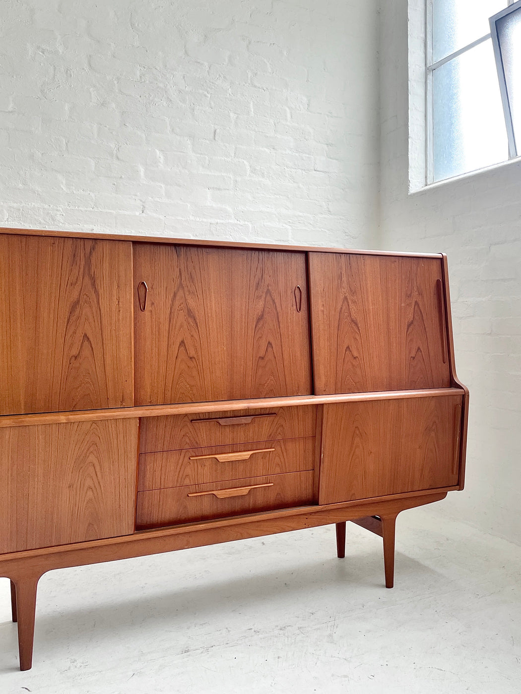Danish Teak Highboard