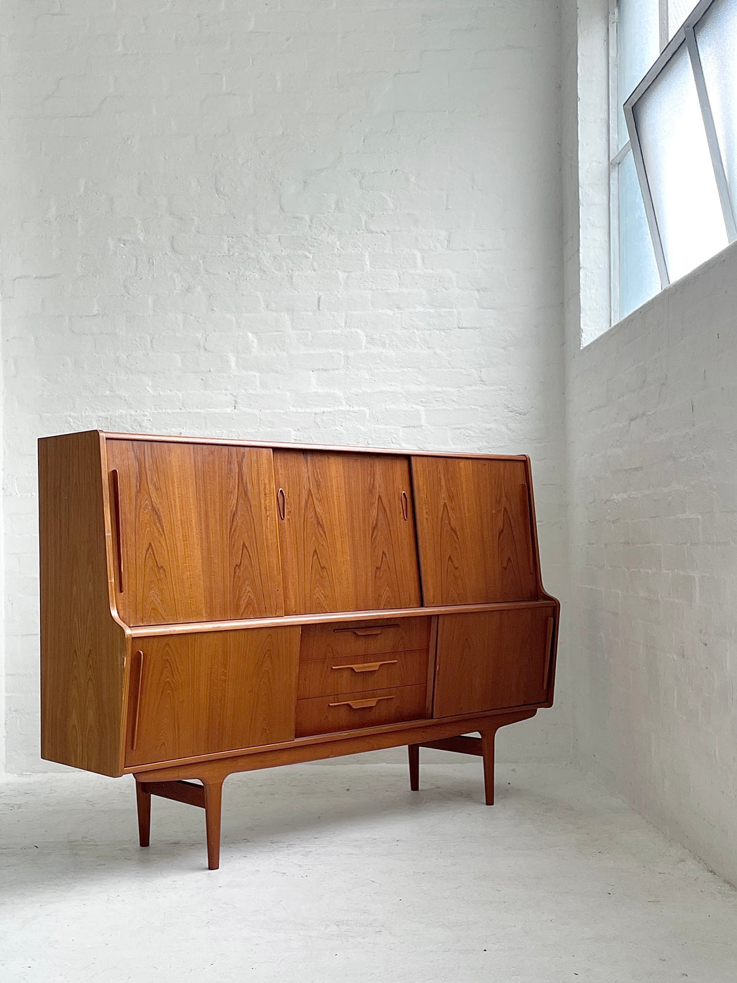 Danish Teak Highboard