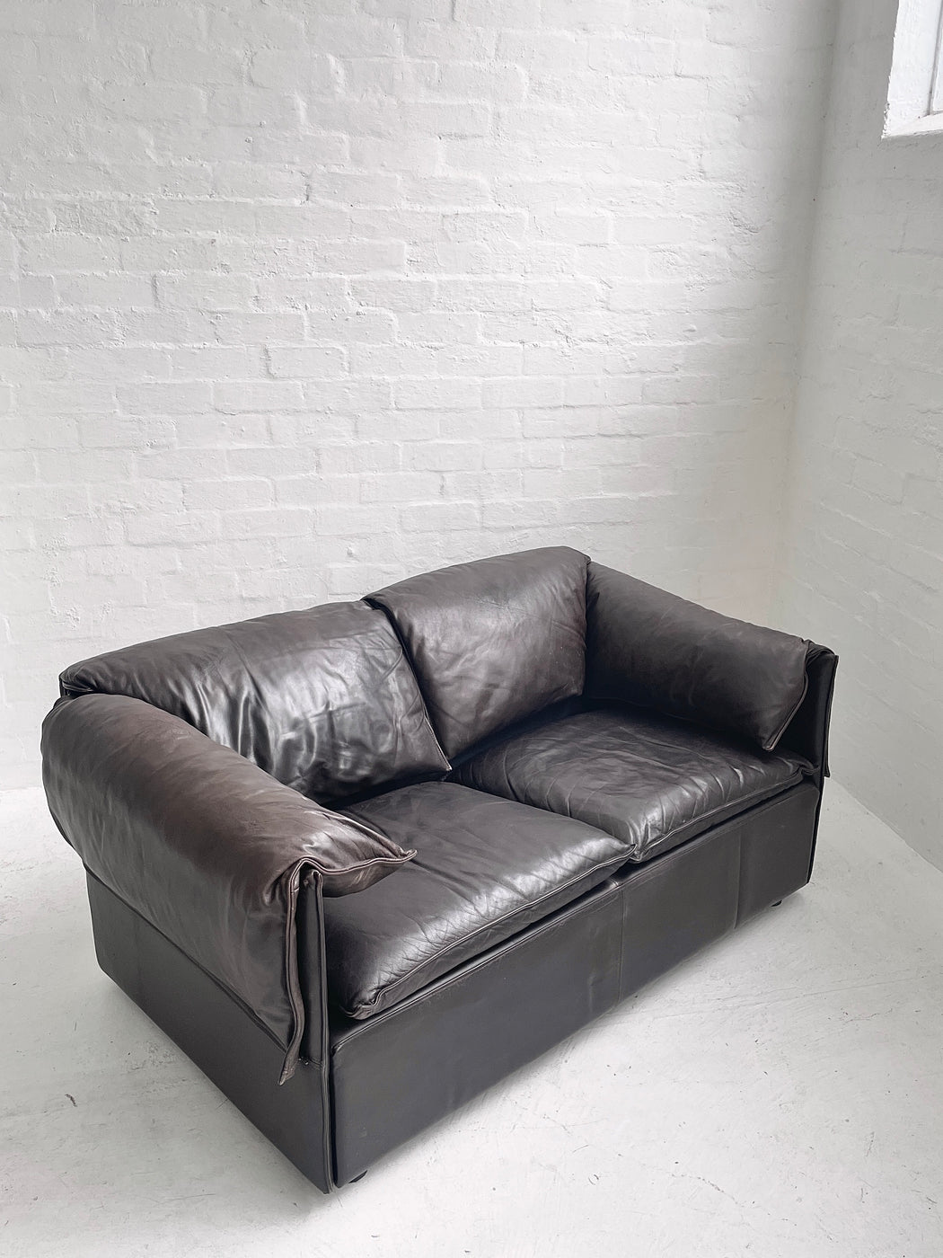 Niels Bendtsen 'Lotus' Leather Sofa