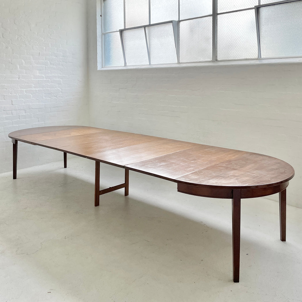 Danish Walnut Dining Table