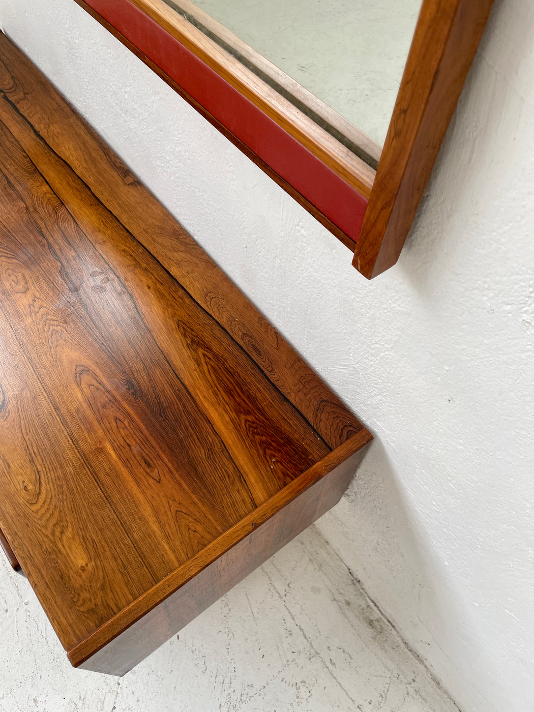 Danish Entry Dresser & Mirror
