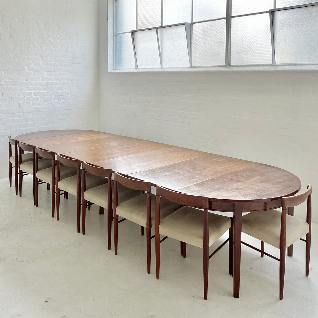 Danish Walnut Dining Table