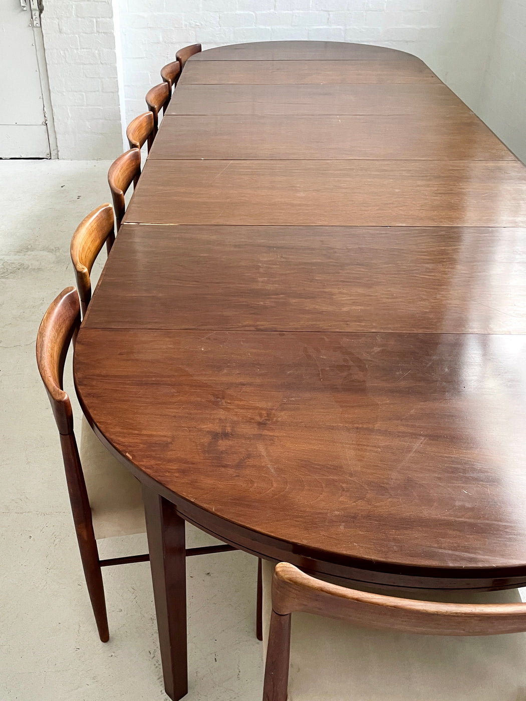 Danish Walnut Dining Table