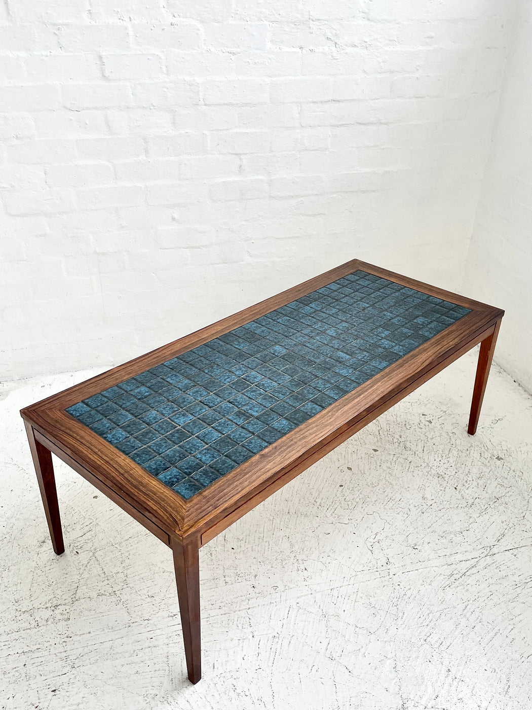 Danish Tile Top Coffee Table
