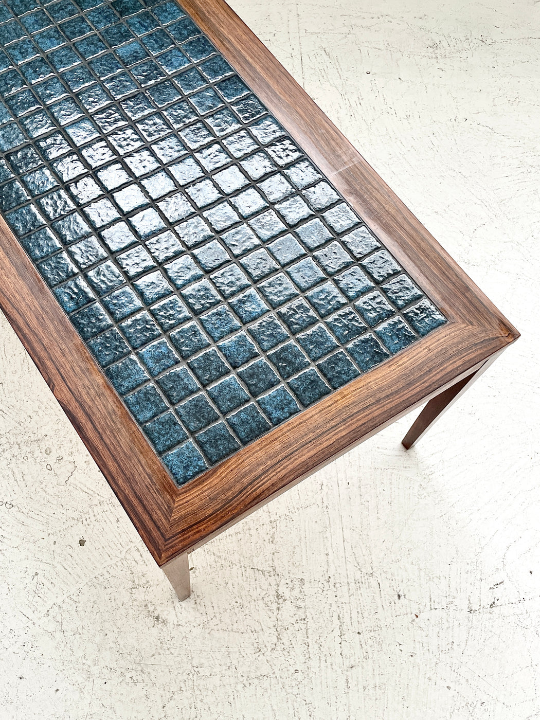 Danish Tile Top Coffee Table