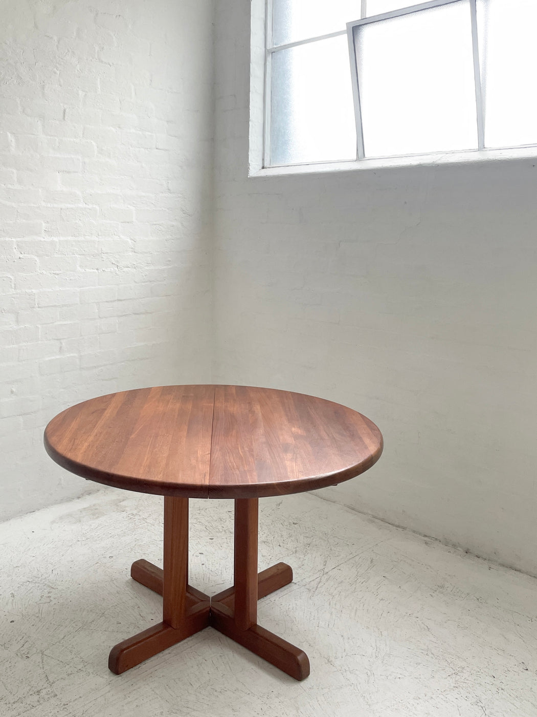 Danish Solid Teak Dining Table