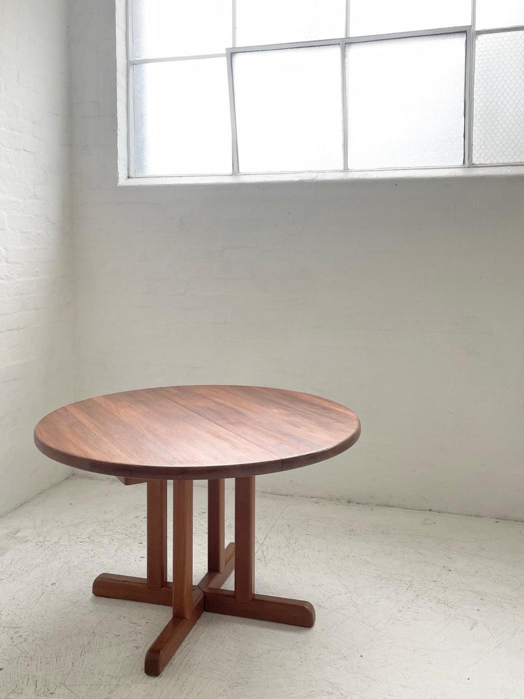 Danish Solid Teak Dining Table
