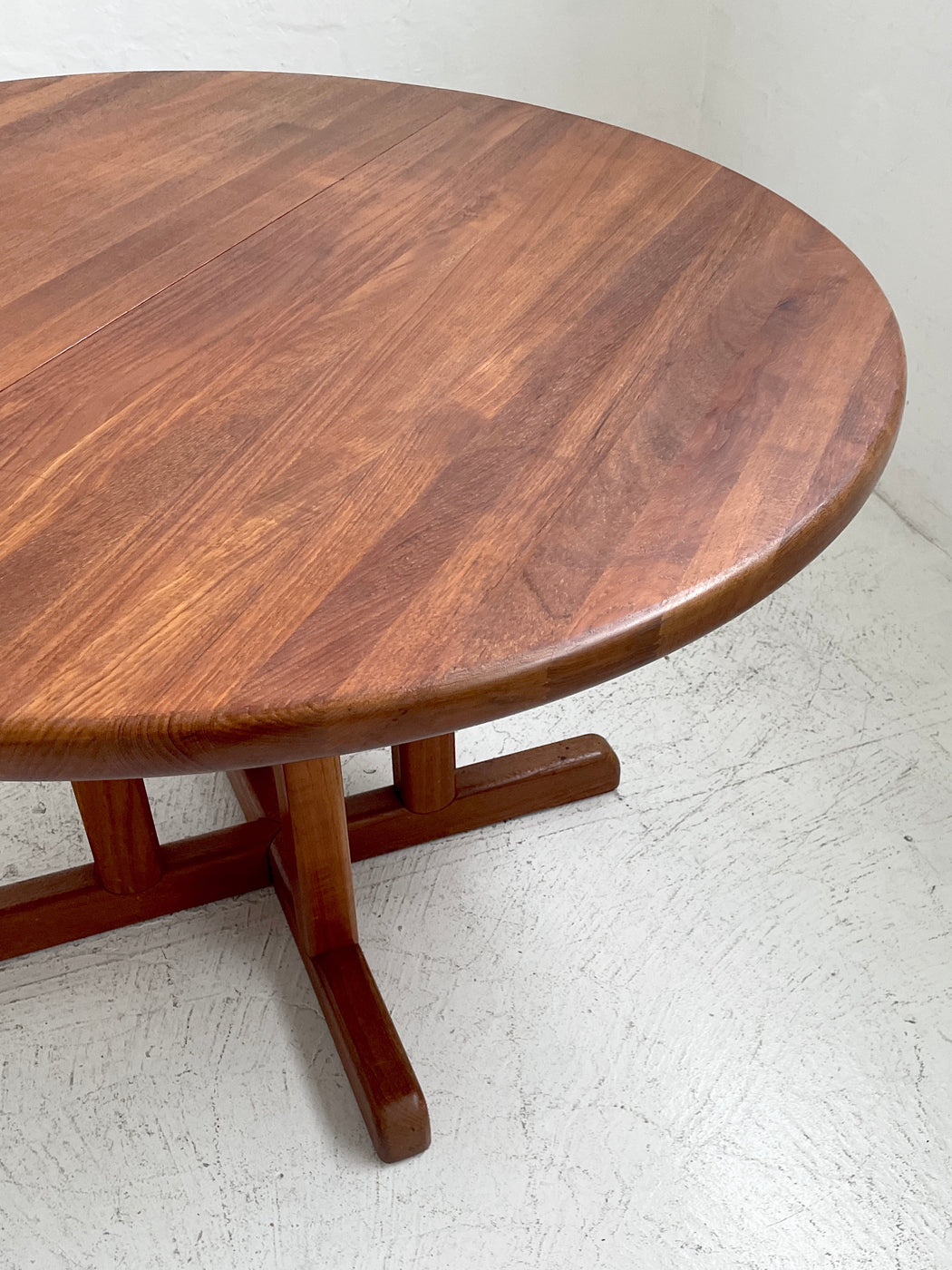 Danish Solid Teak Dining Table