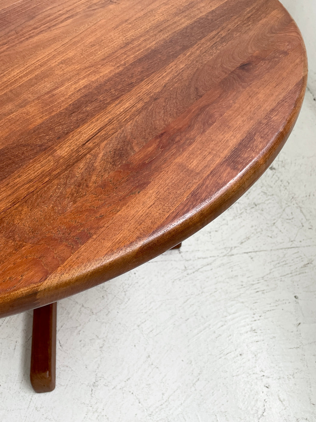 Danish Solid Teak Dining Table