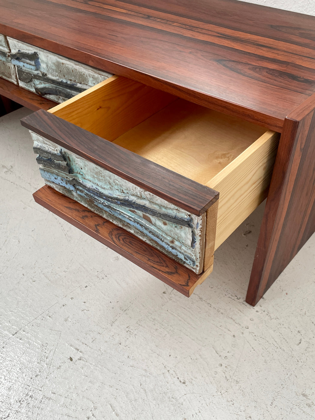 Danish Entry Dresser & Mirror
